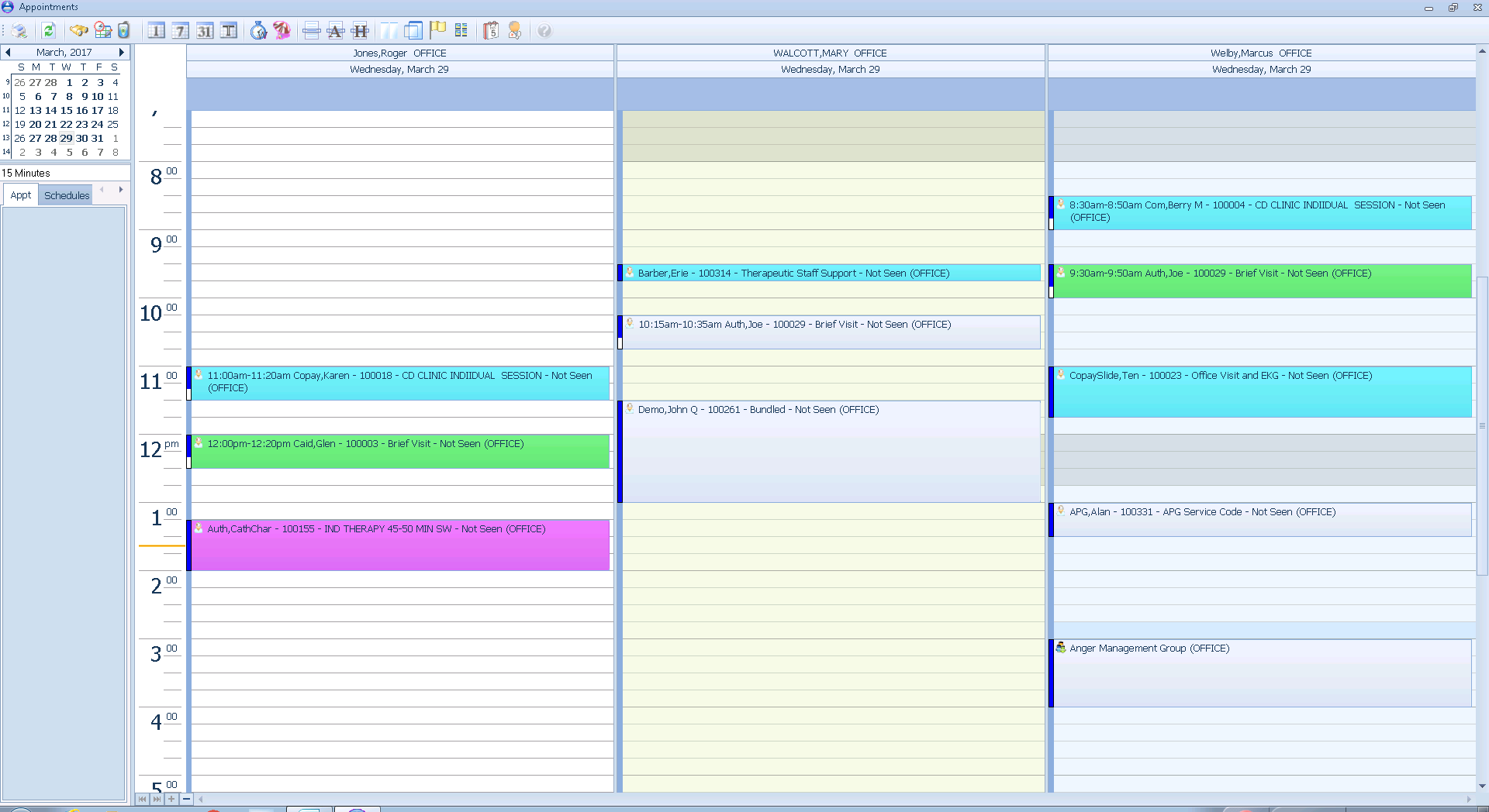accumed appointment scheduler for behavioral health group scheduler